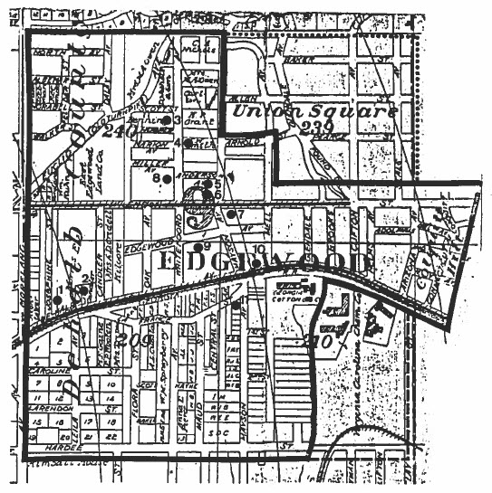 Edgewood Map 1908
