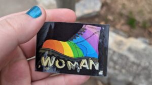 Homophobic sticker